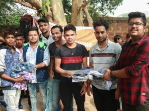 CLOTHES DISTRIBUTION BY Art of Giving