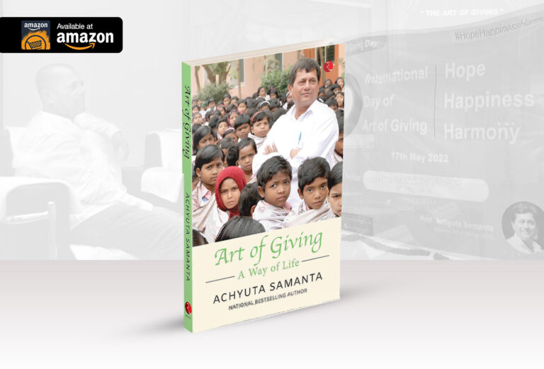Art of Giving Book by Achyuta Samanta